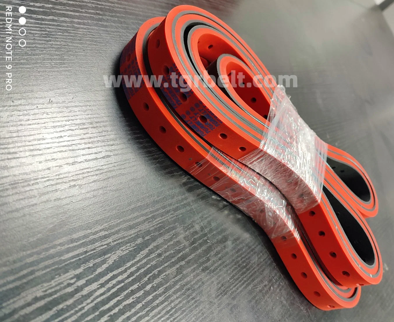 Heat Resistant Rubber Coated Flat Timing Belt for Packing Machine, Feeders, Sorters and Vffs Packing Machines Hight Wear-Resisting Timing Belt