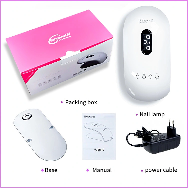 Nail Lamp Professional Akku wiederaufladbare Mini-Licht LED-Lampe Kunst Schönheit für Salon-Ausrüstung Lash Lampe