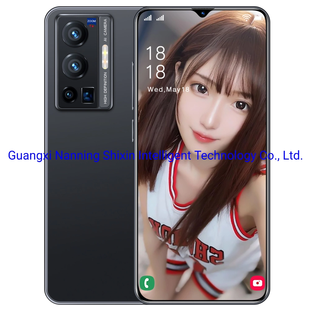 Best Selling 4G smartphone X 70PRO 128GB Fingerprint Unlock Phone