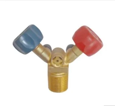 Y-Valve, Refrigerant Cylinder Valve with Pipe