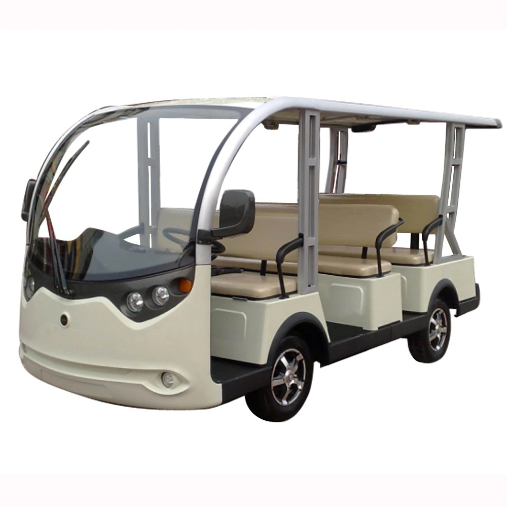 Simple Appearance Elegant Lines Safety, Low Speed, Easy Handle 8 Passengers Tourist Shuttle Vehicle (Lt-S8)