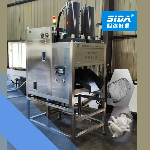 Sida Brand Big Dry Ice Pellet Maker Machine From Reputable CO2 Dry Ice Machine Manufacturer Since 1993