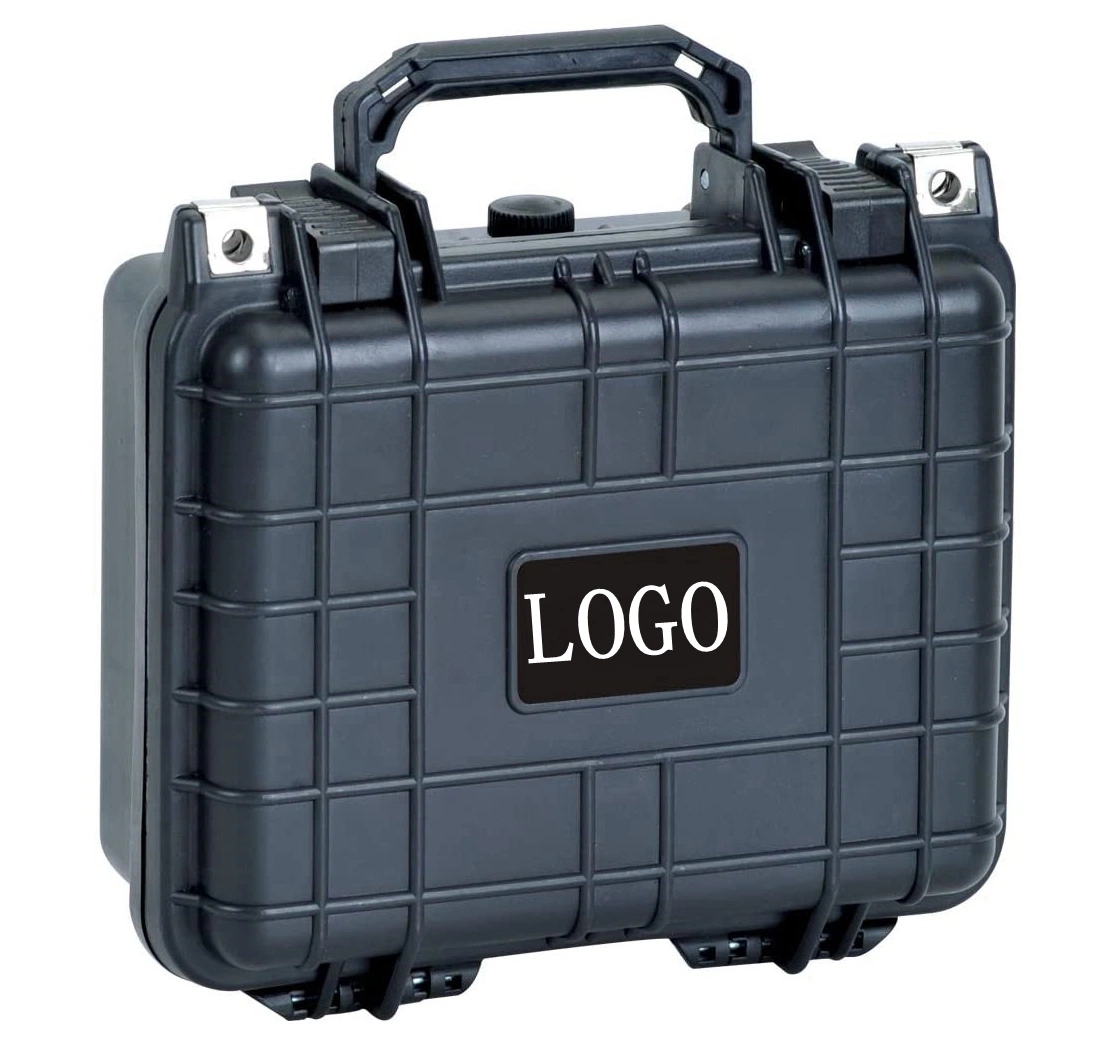 Hard Plastic Equipment Tool Case Waterproof Portable Carrying Box with Pre-Cut Foam