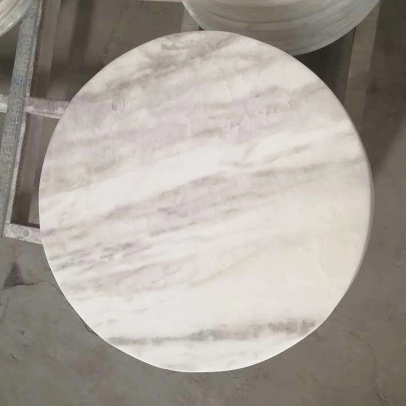 Chinese Black White Marble Stone Table for Bar Top