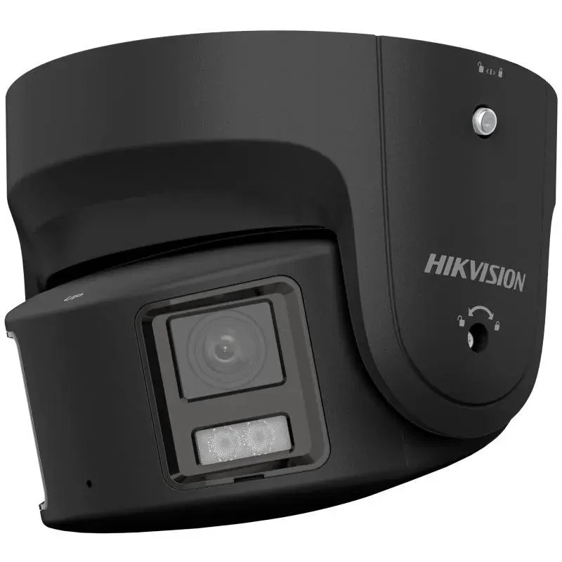 Hikvision 8 MP Panoramic Colorvu 24/7 Fixed Dual Lens Turret Network Camera Ds-2CD2387g2p-Lsu/SL