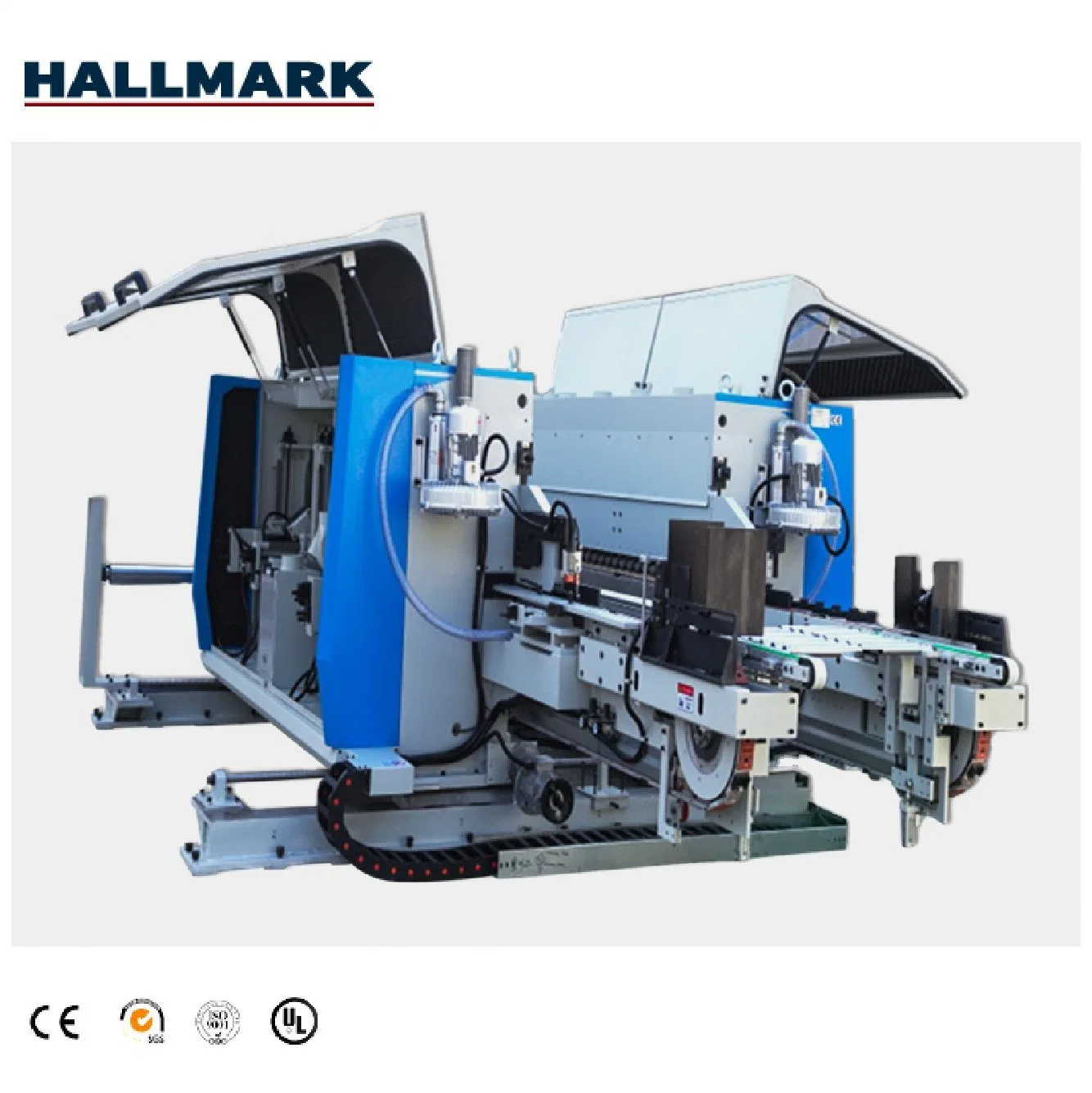 Hallmark Profile Machine Laminate Flooring Click Profile Machine Double End Tenoner Line