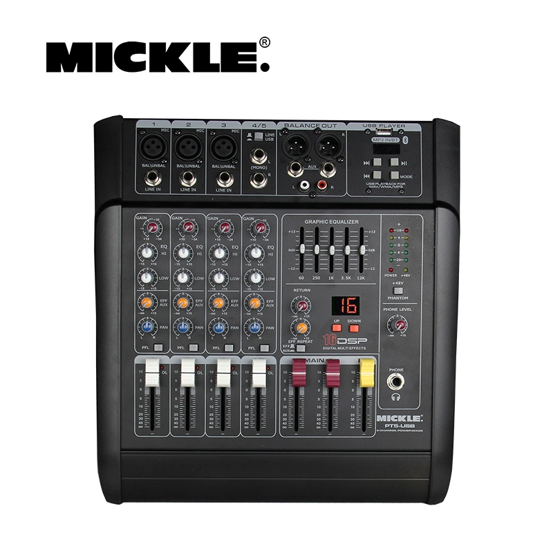 Amixs PT5 USB 5 Channel Audio Mixer