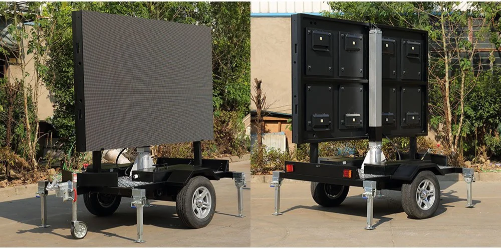 2304mmx1344mm P6 Outdoor LED Display and Trailer System