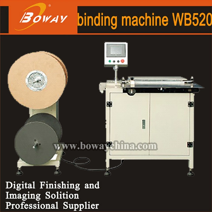 China Manufacturer Factory Wb520 Double Wire Book Binder Machine