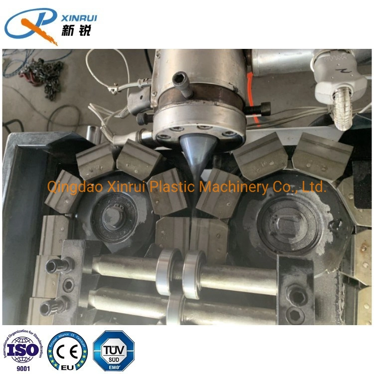 PVC PP PE Flexible Corrugated Conduit Shrinking Pipe Making Machine Electric Corrugated Pipe Extrusion Machine