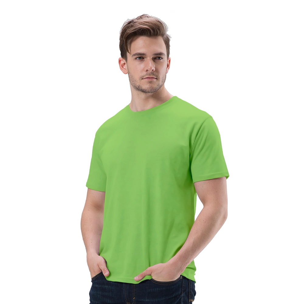 100% Cotton Oversize T Shirts Garment Apparel Promotional Clothing Men T-Shirt Bulk T-Shirt Crew Neck T-Shirts