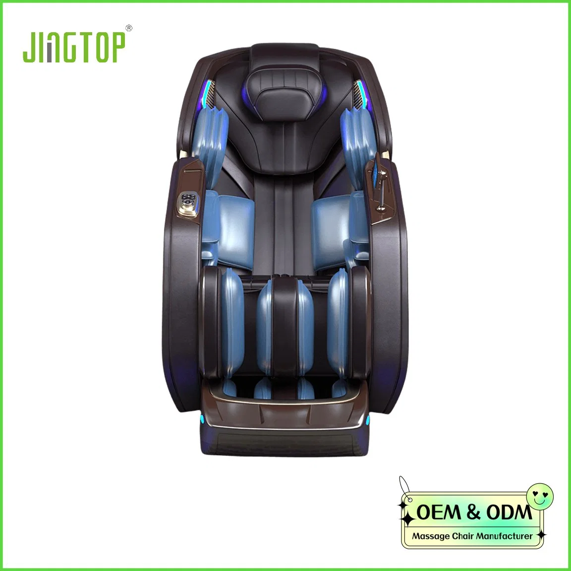 Jingtop Manufacture 3D 4D Best Price Kneading Blood Circulation Massage Chair Recliner