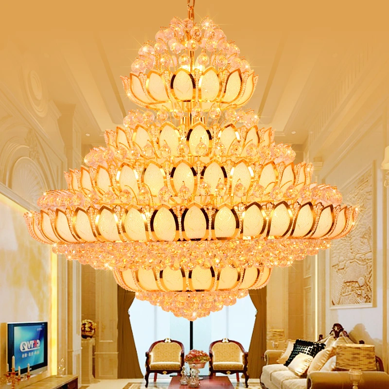 Big Candle Chandelier Pendant Hotel Project Pendant Lighting (WH-NC-11)