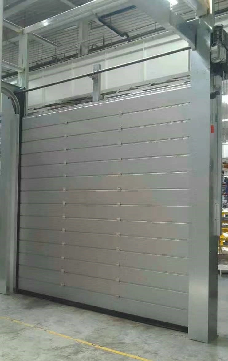 Logistics Chanel PU Foaming Dust Proof Roll up Rapid Rise Aluminum Alloy Quick High Speed Roller Shutters