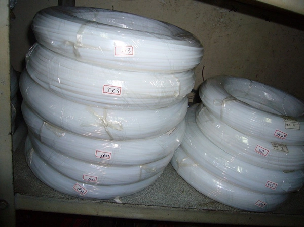 PTFE Tube, PTFE Hose, PTFE Tubing, PTFE Pipe Made with 100% Virgin PTFE with White, Black, Brown