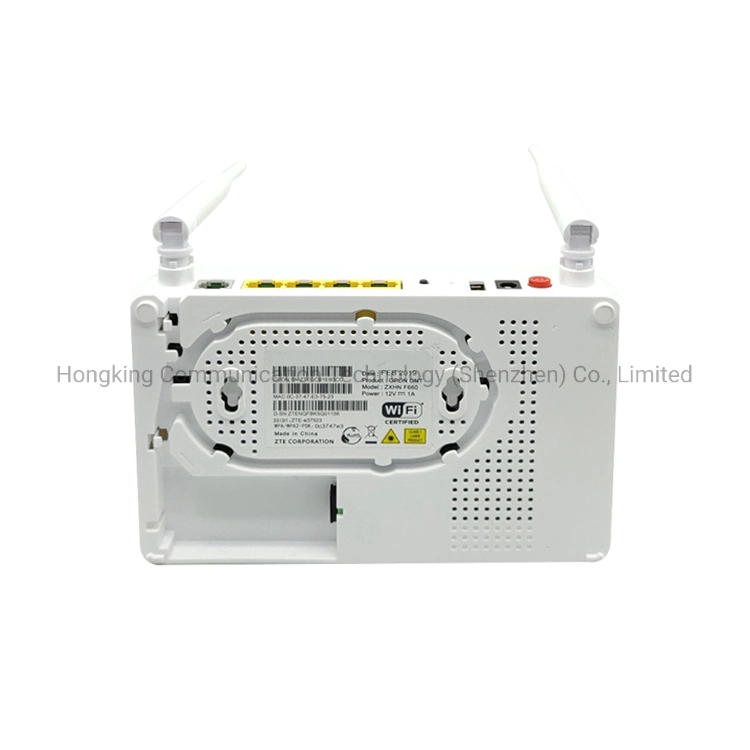 Fiber Optical Unit Zte Ont ONU F660 V8 Sc/Upc Gpon Ont with 5dBi WiFi Antenna Zxhn F660 V8 Chipset, ONU F660 V8