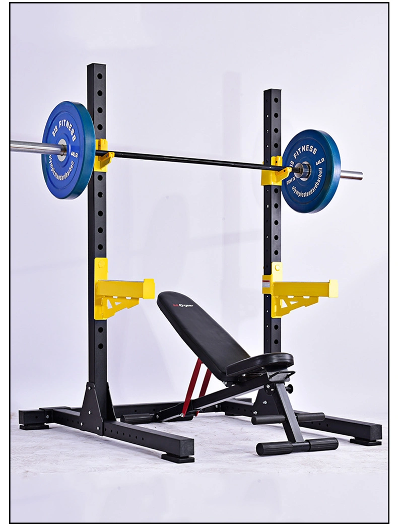 China Wholesale/Supplier Gym Squat Rack Fitness Home Gym Equipment Open Style Squat Rack