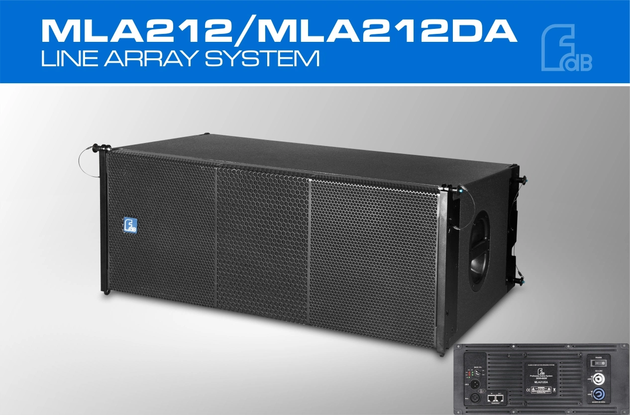 Active Line Array System and Professional Indoor and Outdoor Stage Loudspeaker