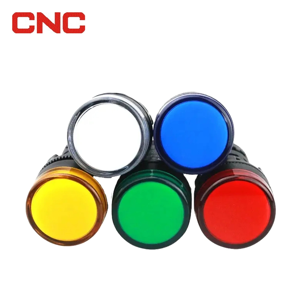 High Quality G/R/Y/B/W 22mm LED Red Green Power Indicator Light Signal Lamp