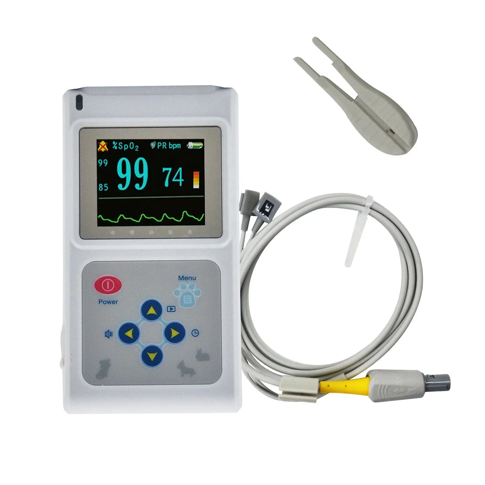 Handheld Annimal Pulse Oximeter Clinical Analysis Instrument