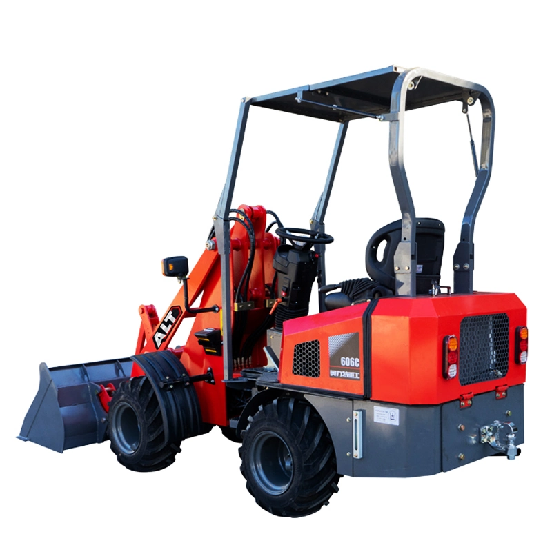 Electric Compact Loader 400kg Load Mini Small Electric Wheel Loader