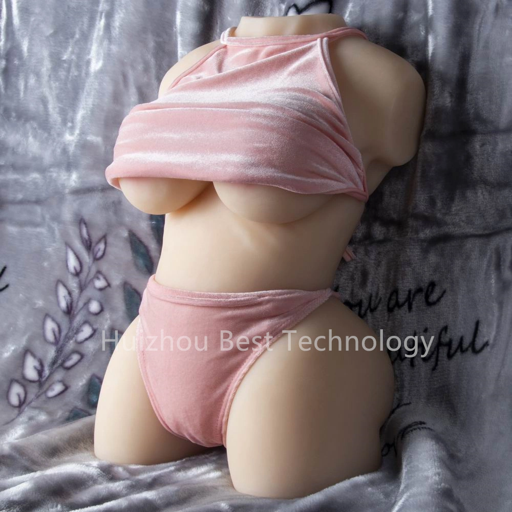 Vente en gros Big Butt Soft sein moitié corps sexe Doll réaliste Poupée douce d'amour réelle