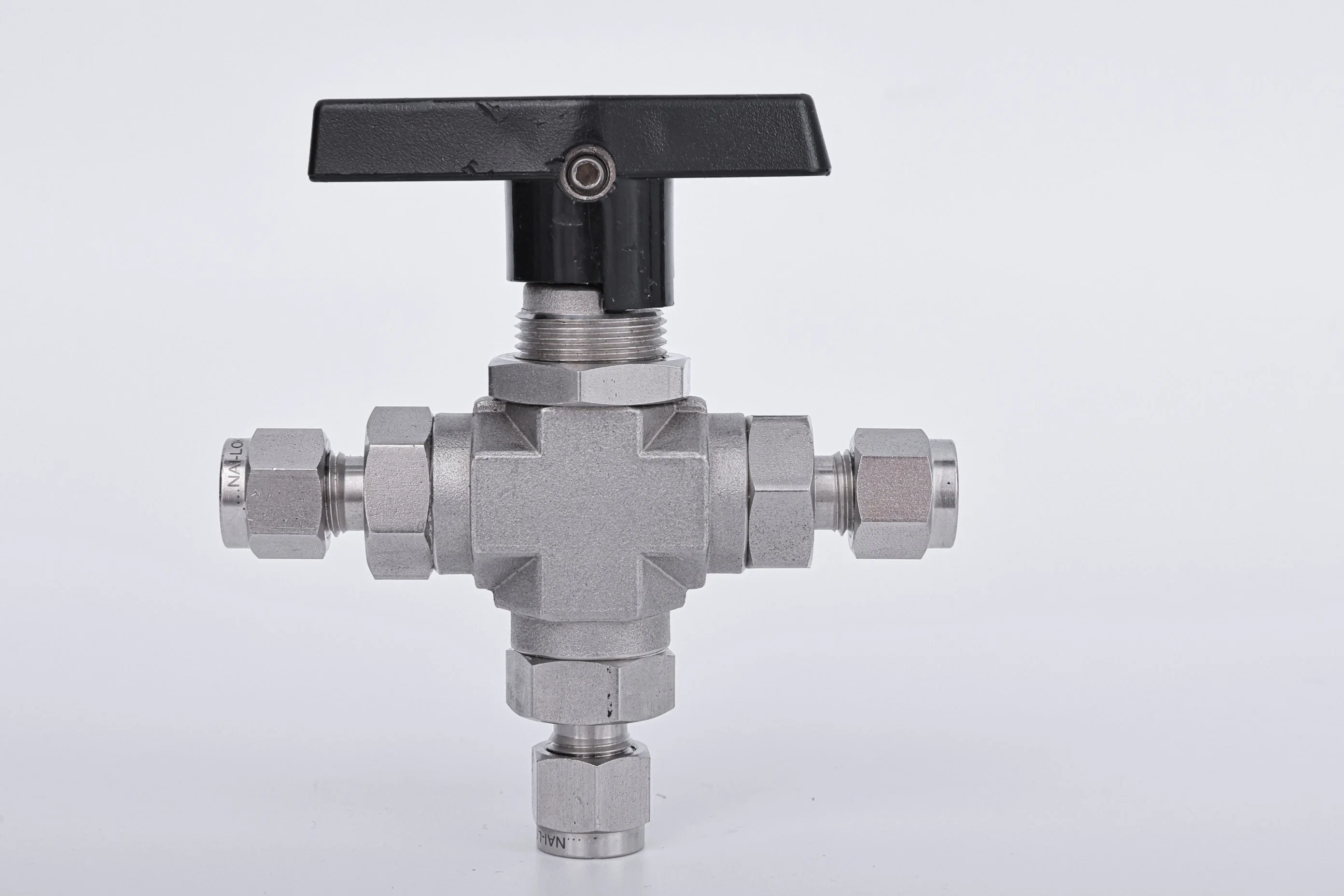 Nai-Lok General Used Gas 6000psi High Pressure Ball Valve with Tube Fittings