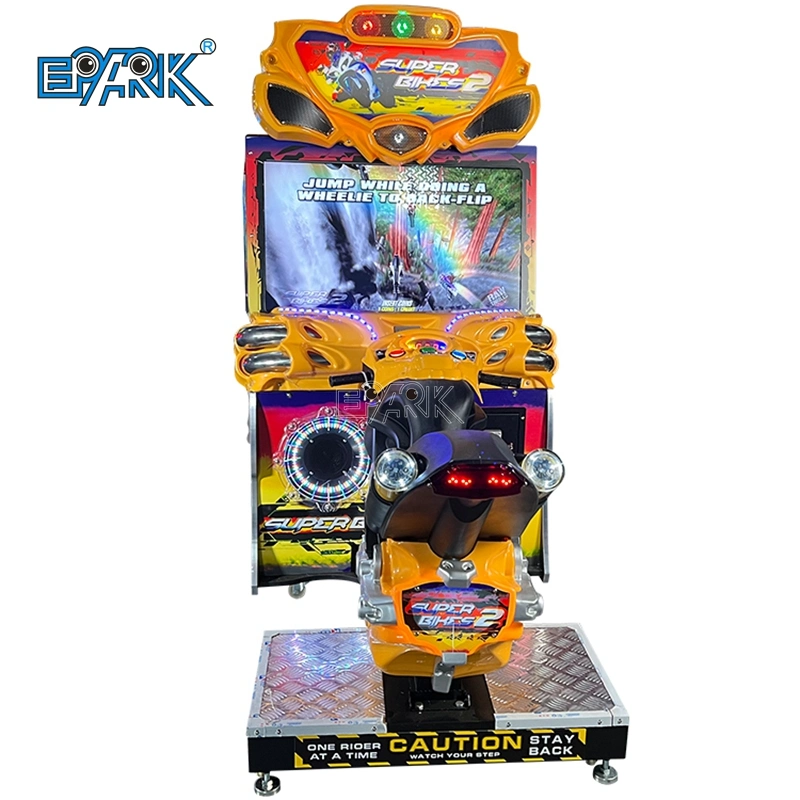 Simulador de motociclo para interior, operado por moeda, FF motor Epark Racing Game Arcade Game Machine