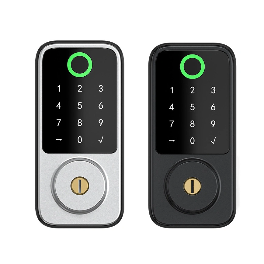 Sécurité en ligne verrouillage de porte haute sécurité clés Wi-Fi porte à empreinte digitale Smart Locks Smart Door Lock