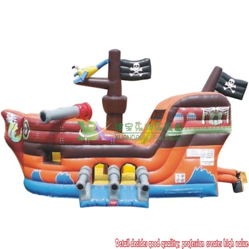 Pirate Combo Inflatable Bouncy Bouncer Party Outdoor Pirate Ship Inflatable Combo Bouncy Castle Slide