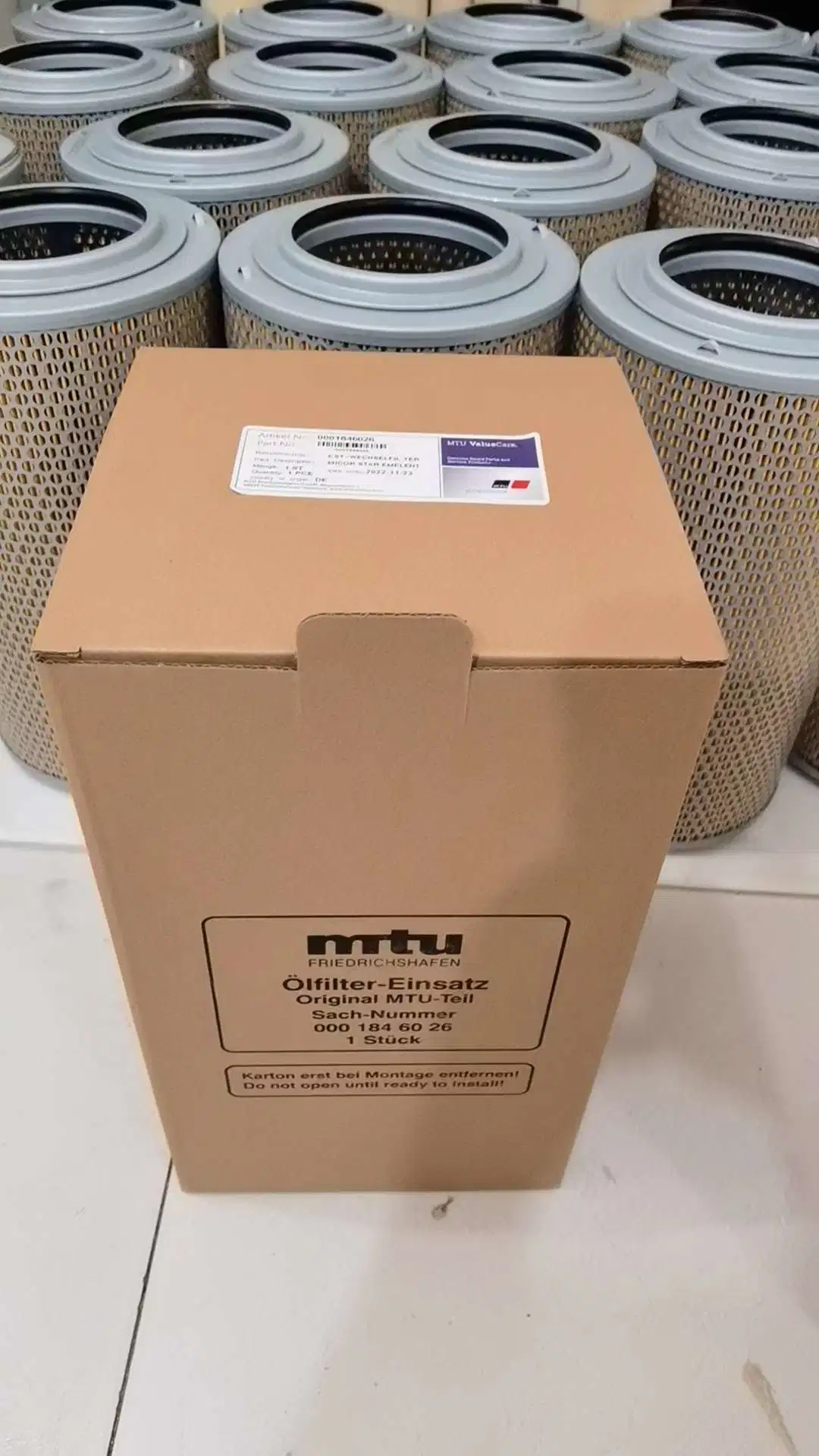 Mtu 956 Engine Parts Air Filters (0001846026)
