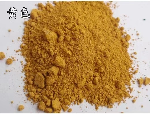 Iron Oxide Pigments (Fe2O3) Inorganic Pigments Used for Paints