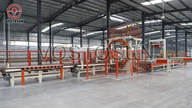 High Efficiency Plasterboard Paper Face Gypsum Board Manufacturing Machine Semi Automatic