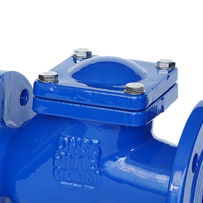 DIN3202-F6 Ductile Cast Iron Flanged Ball Type Check Valve for Industrial Pumping