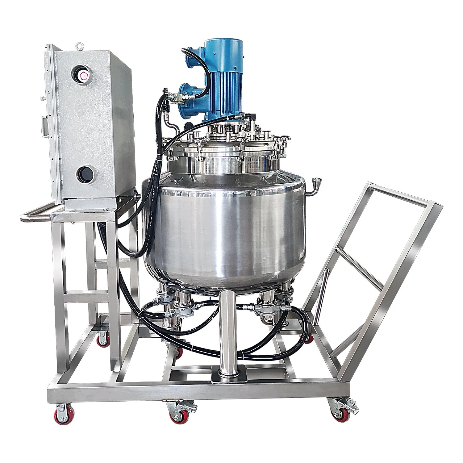 Mobile 200L SUS 316L Stainless Steel Mixing Tank