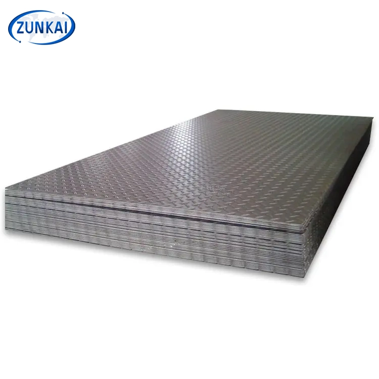 S355jr 1.2mm Q235 Q235B Checkered A36 Baking Ms Sheets Checker Steel Coil Cast Iron Constructional