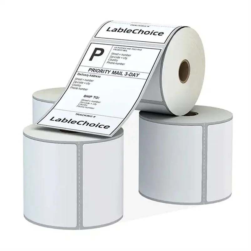 Wholesale/Supplier Customized Waterproof Thermal Shipping Label Printer Sticker Printing Paper