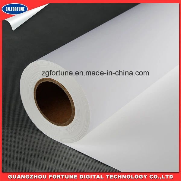 2017 Good Market Eco Solvent Matte Outdoor Advertising Printed Self Adhesive PP Paper