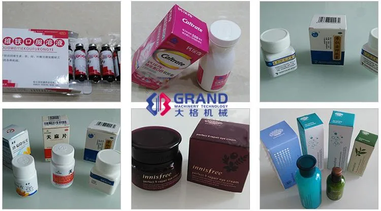 Automatic Beauty Products Pharmaceutical Bottle Carton Box Packing Machine Cartoning Packing Machine