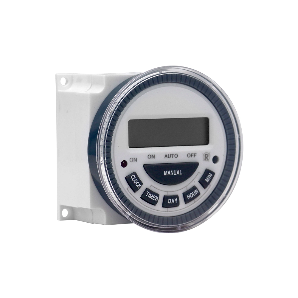 TM619-2 Digital LCD Digital Power External Battery Programmable Timer 12V 24V Oktimer Type Time Relay Switch 110V 220V