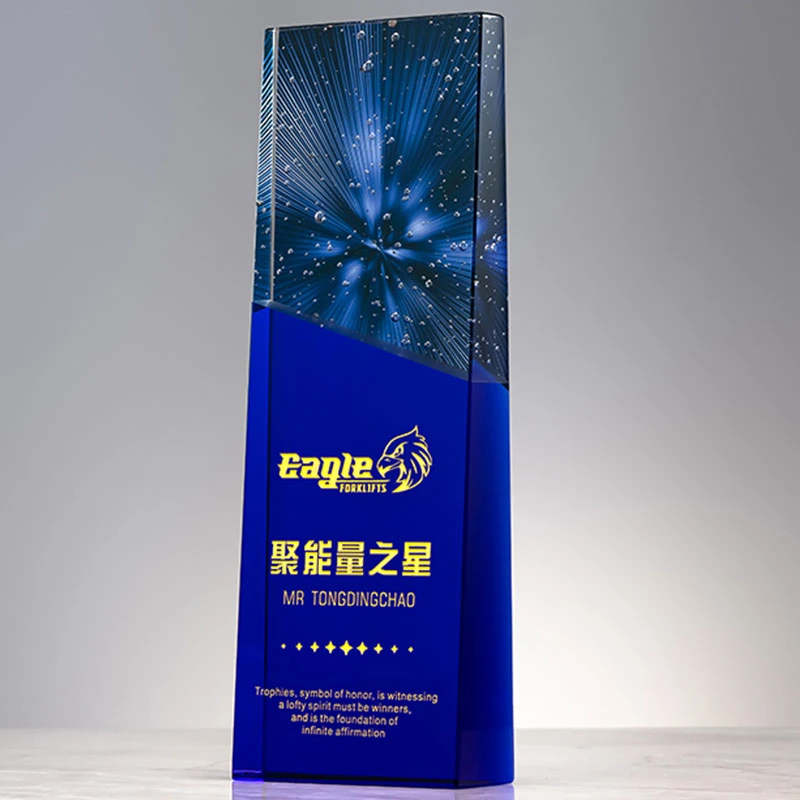 Prix des Jeux de moule gratuits Prix de vente Spirit Award découpage gravure Nouveau Trophée de cristal