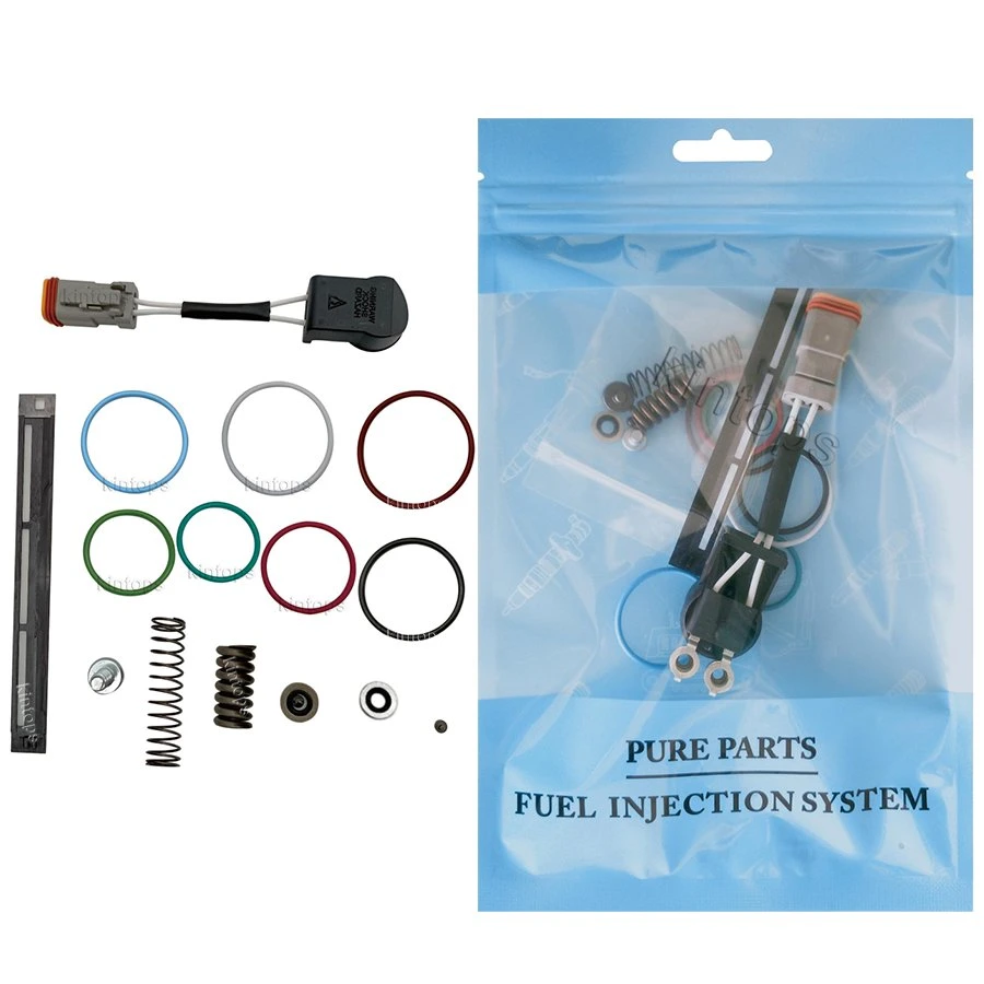 Kintops M11 Injector Repair Kits 6505003 Eui Diesel Fuel Injector Repair Kit for Cummins M11 Isx ISM Series Injector