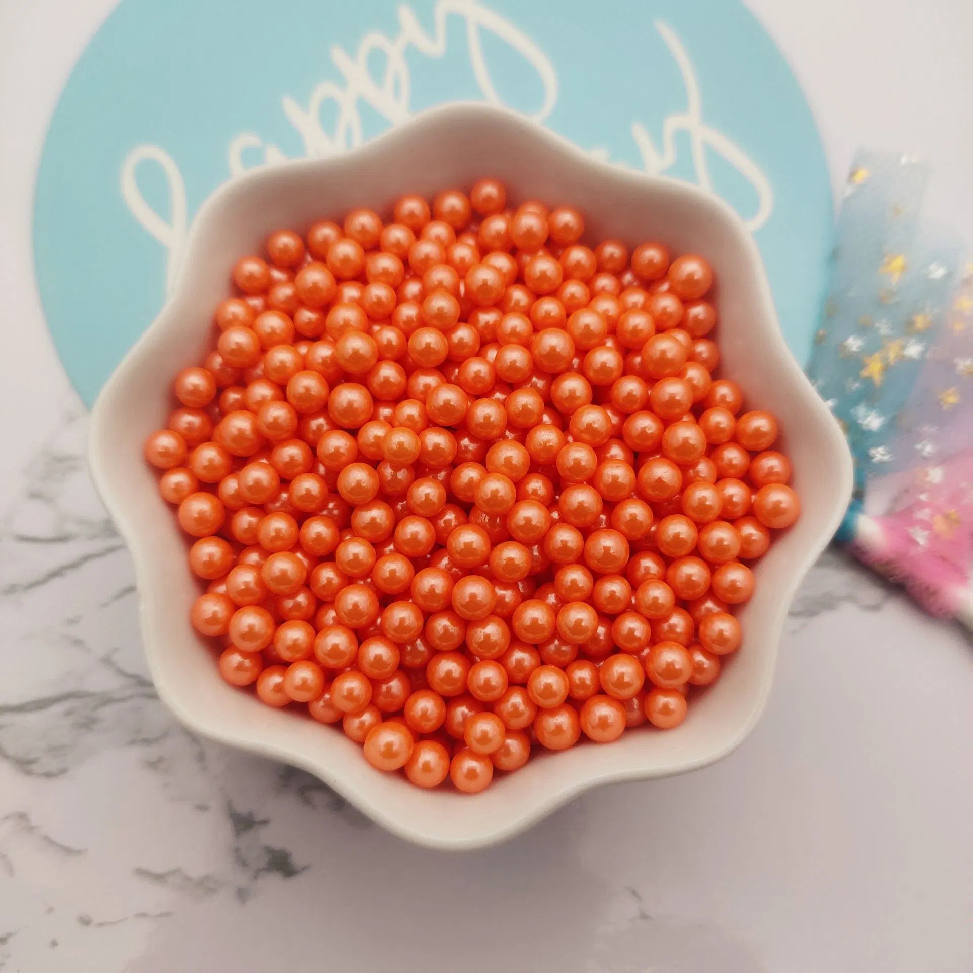 Wholesale/Supplier OEM Mixed Color Sweet Small Ball Pearl Candy Hard Press Candy