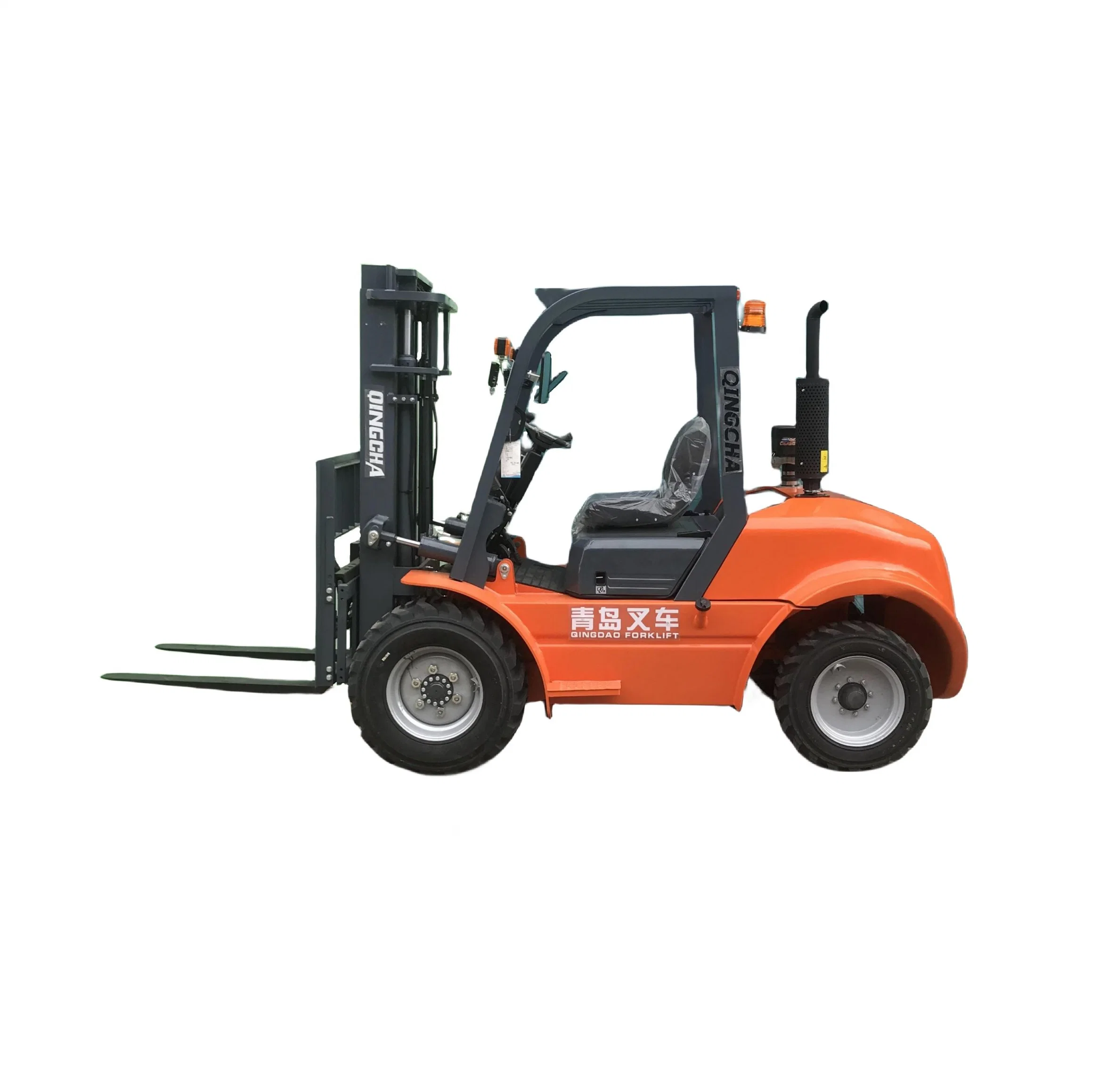 Precio de fábrica pequeño 2WD 4WD fuera de la carretera Forklifts 2,5ton 3ton 3,5ton Forklift todo terreno rugoso