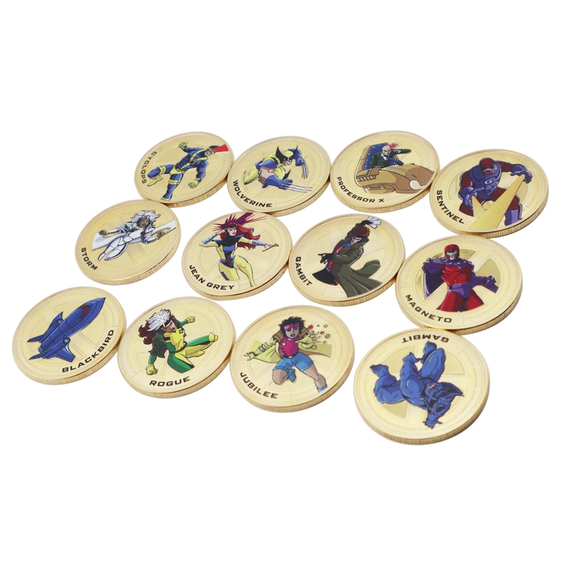 Fabrik Custom Metal Art Crafts Spielkarten Spiel Souvenir Münzen Soft Enamel Corporate Travel Challenge Collectors Company Personalisiert (COIN-180)