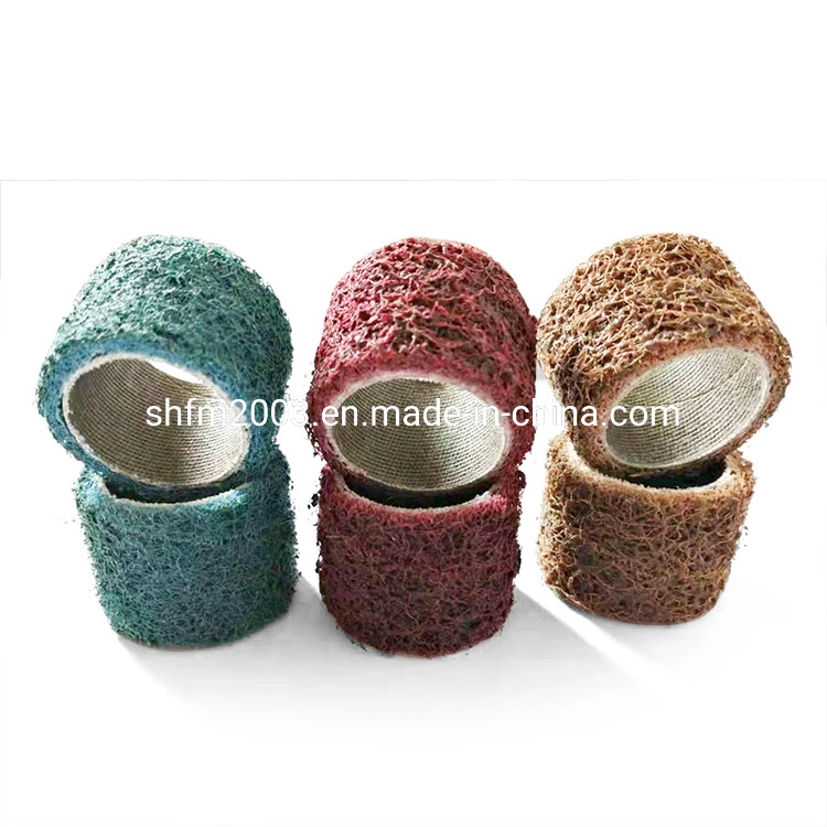 Red Ceramic, Blue Zirconia Sanding Sleeves for Nail Industry