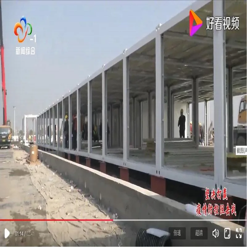 Prefab House Prefabricated Shipping Container Homes/Prefab Light Steel House for Ghana