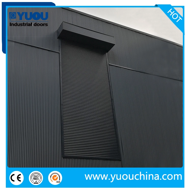 Wholesale/Supplier Security Industrial or Commercial Automatic Galvanized/Stainless Steel Metal Large Wind Proof Resistant Rolling Roll up Warehouse Roller Shutter Door