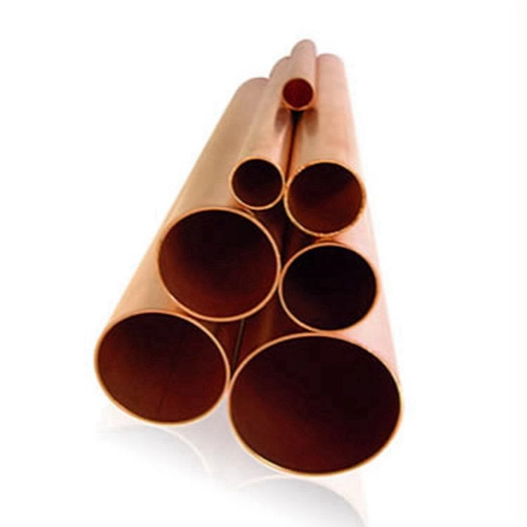Customized Size Air Conditioner Parts Copper Tube/ Air Conditioner Copper Pipe