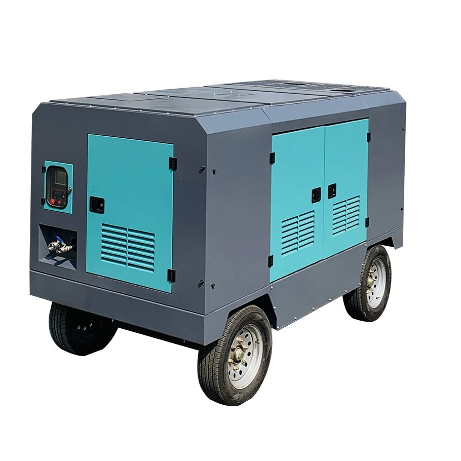 Kompt Mobile Diesel Powered Air Compressor 17-36 Bar for Well Drilling